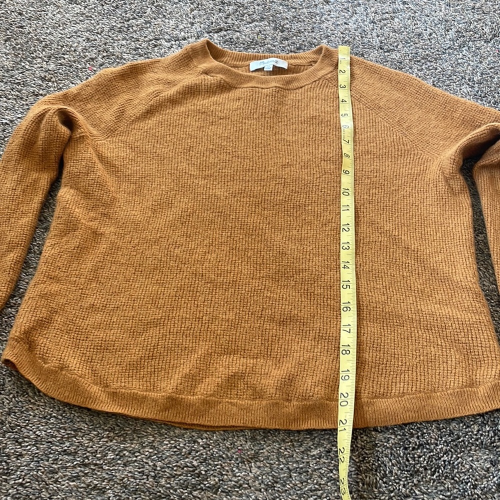 Madewell Jane Waffle Stitch Sweater View 6